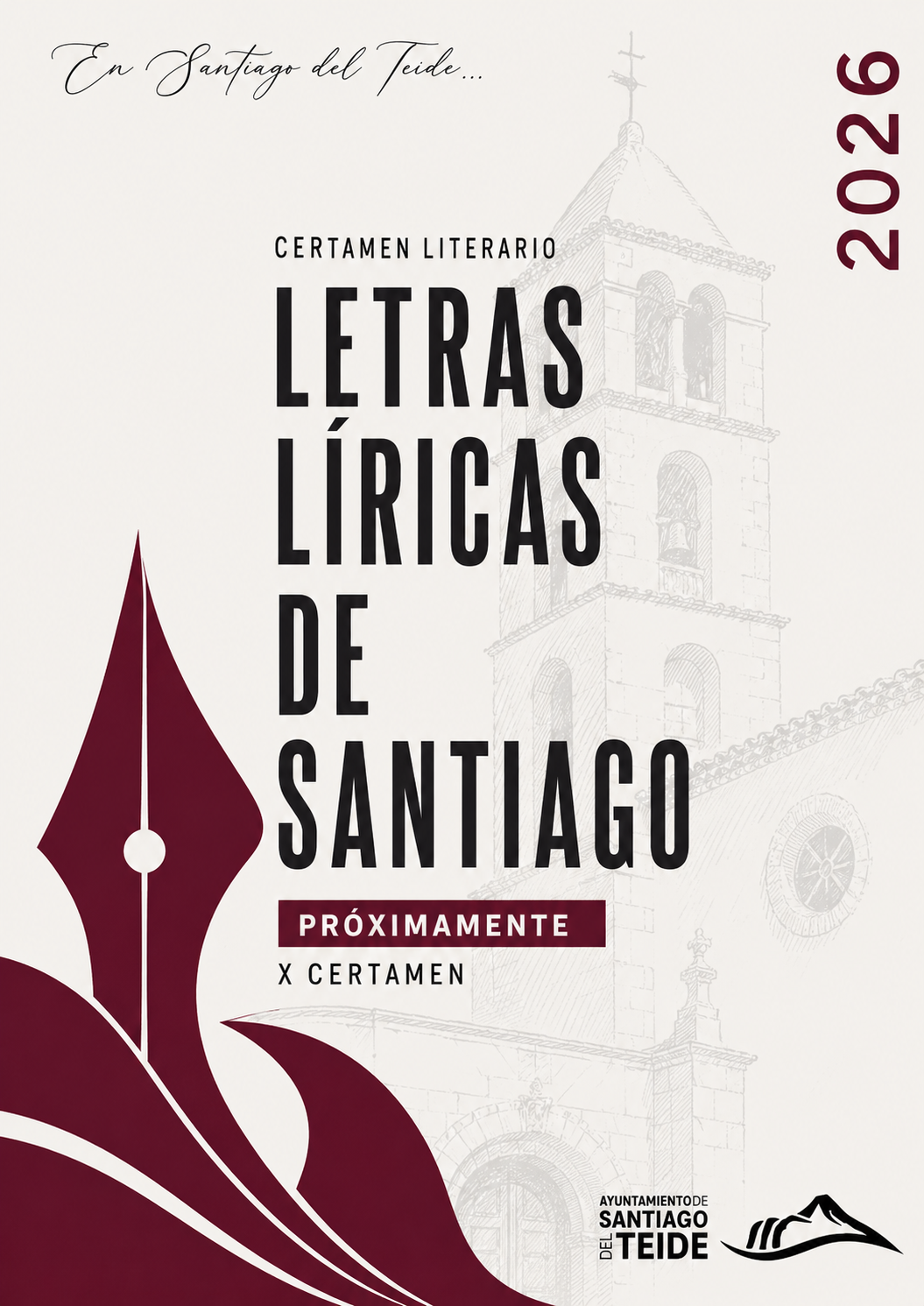 X CERTAMEN DE LETRAS LÍRICAS DE SANTIAGO 2026