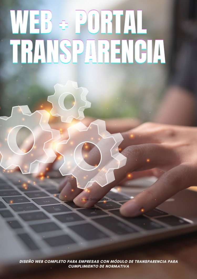 DISEÑO WEB PARA EMPRESAS + PORTAL TRANSPARENCIA